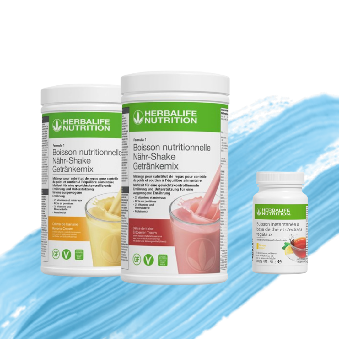 Double Pack (2 Formula 1 + Boisson instantanée à base de thé)