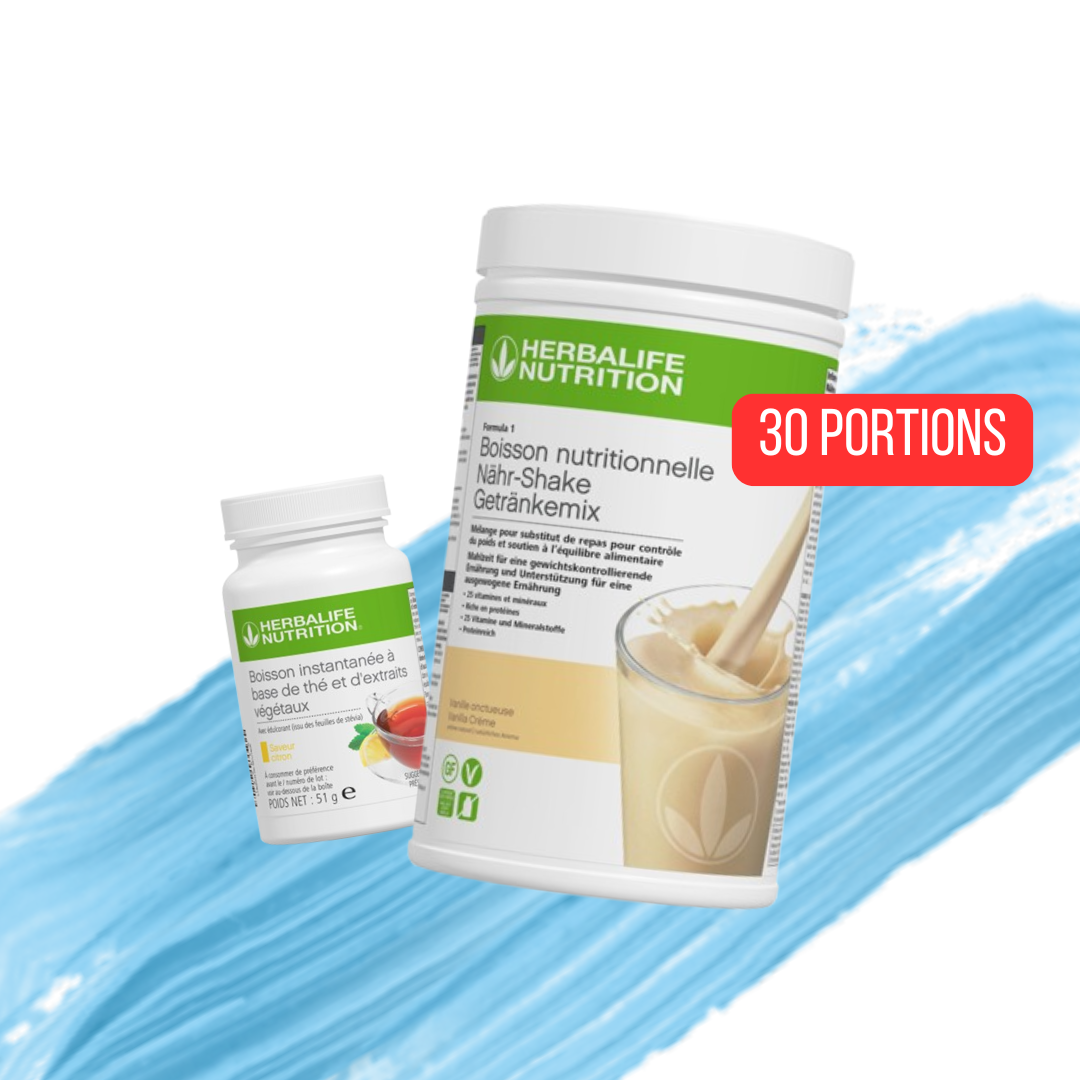 Formula 1 Vanille Onctueuse 780GR (30 PORTIONS) + Thé