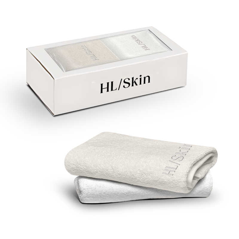 Lot de 2 serviettes visage