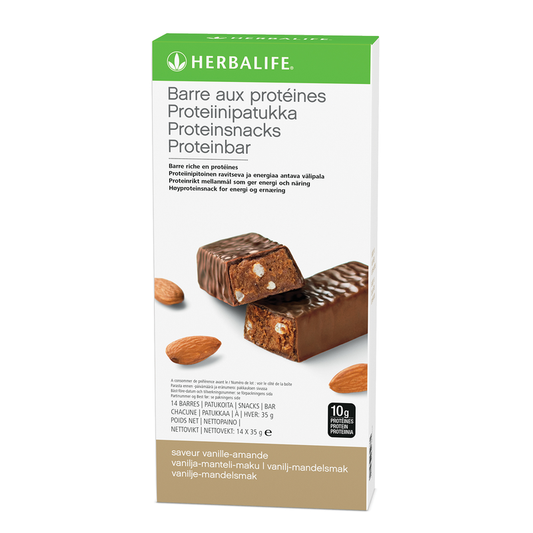 Barres aux Protéines Vanille Amandes 14 barres de 35 g