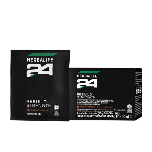 Rebuild Strength Herbalife24® sachets Saveur Chocolat 350 g (7 x 50 g)