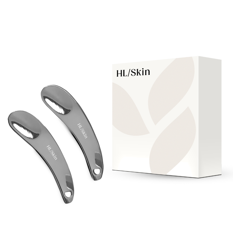 Lot de 2 spatules pour soins de la peau